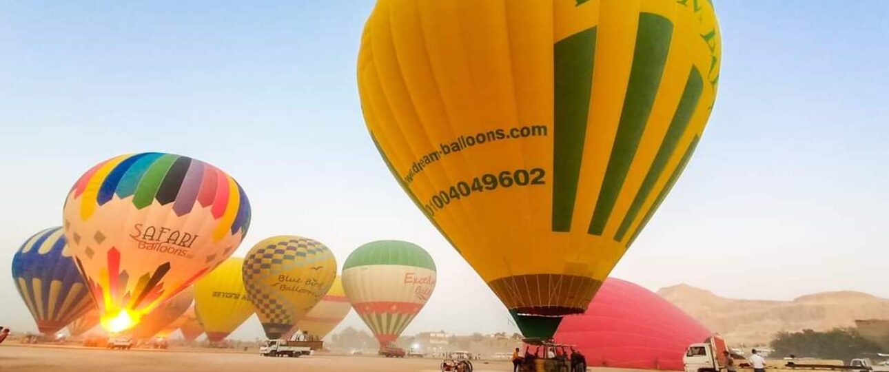 Survol En Montgolfière Louxor