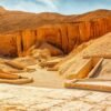 Vallée des Rois Louxor Égypte - entrée des tombeaux pharaoniques