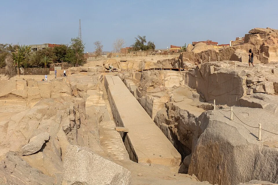 L’obélisque inachevé dans sa carrière de granit, que faire à Assouan