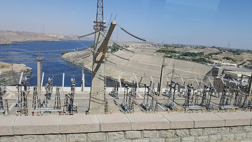 le haut barrage d’Assouan et le lac Nasser
