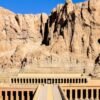Le temple d'Hatchepsout &agrave; Deir el-Bahari sur la rive ouest de Louxor
