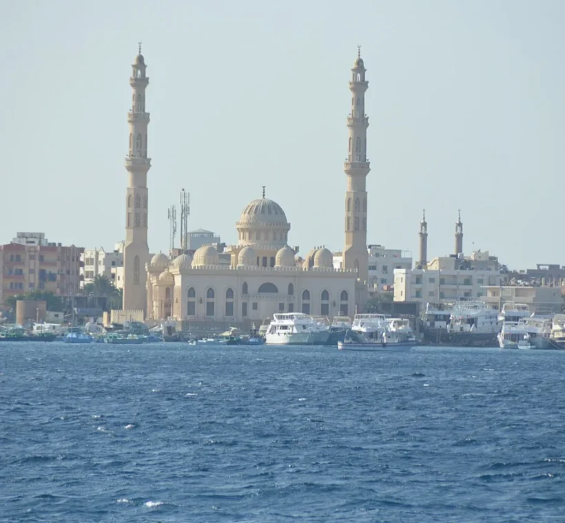 El Dahar Hurghada : la mosquée El Mina de la vieille ville