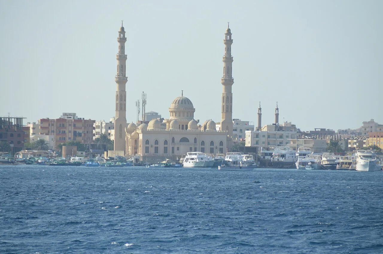El Dahar Hurghada : la mosquée El Mina de la vieille ville