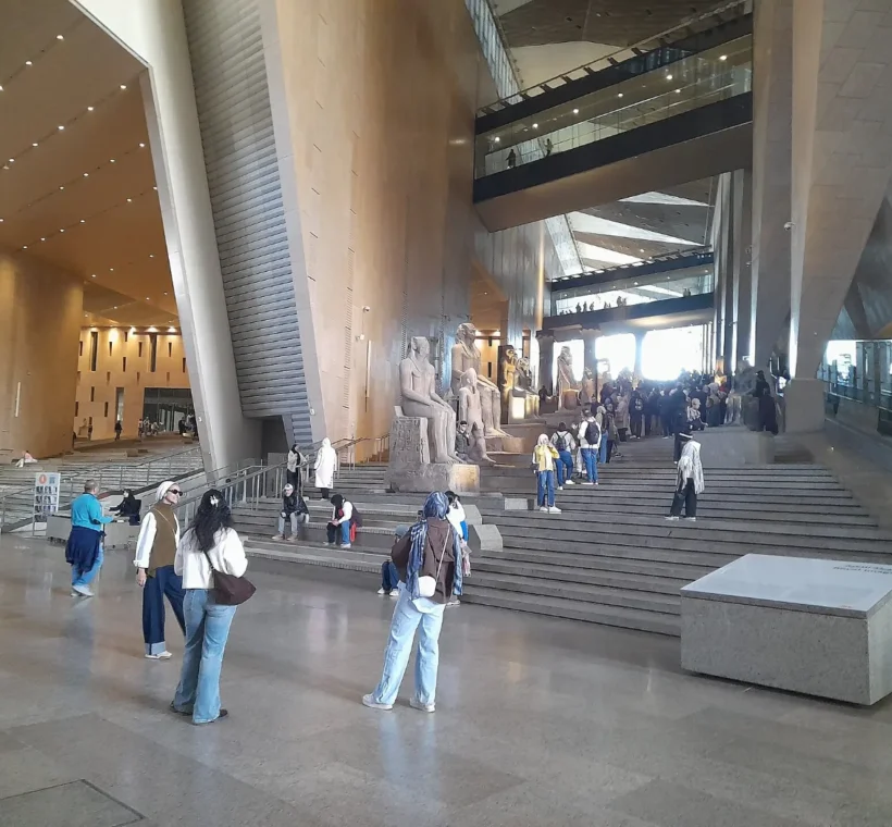 Excursion Hurghada Le Caire : Grand Musée Égyptien de Gizeh
