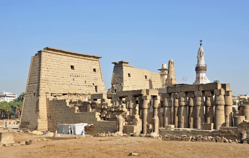 Temple de Louxor en Haute-Égypte