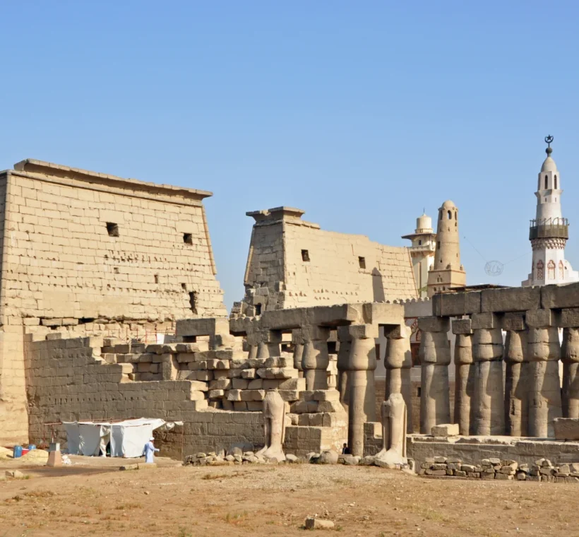 excursion marsa alam louxor - vue du temple de Louxor