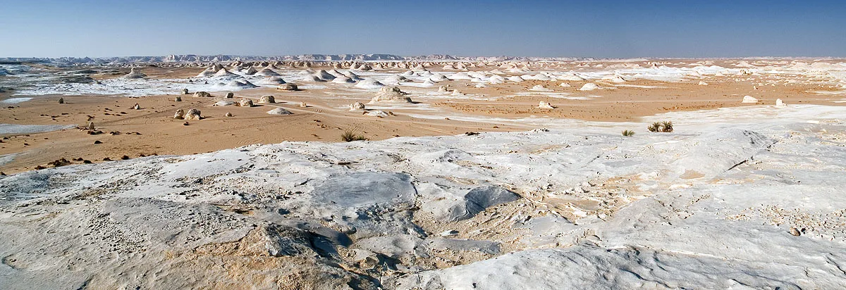 Le désert blanc d’Égypte
