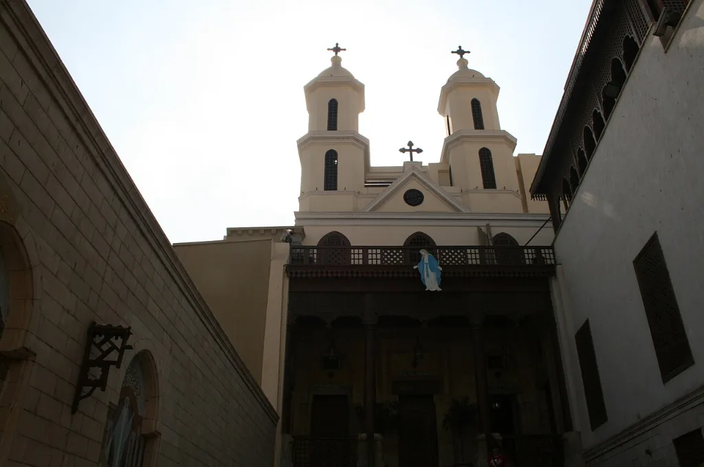 &Eacute;glise suspendue du Vieux Caire, lieu cl&eacute; pour f&ecirc;ter No&euml;l en &Eacute;gypte