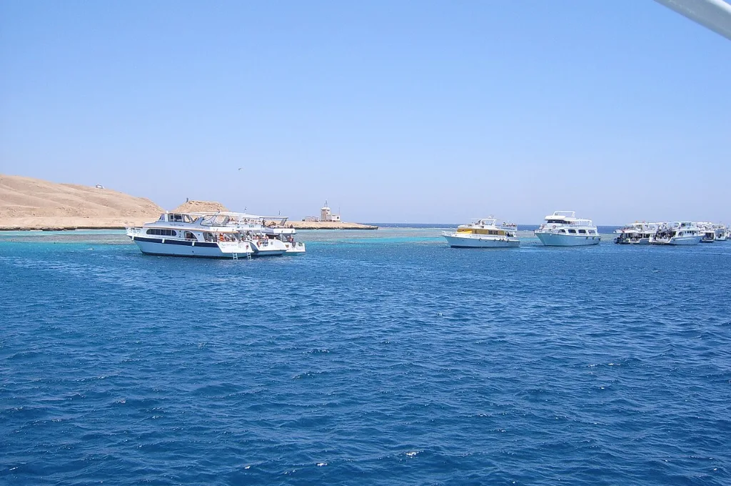 Bateaux d'excursion en mer Rouge pour passer No&euml;l &agrave; Hurghada