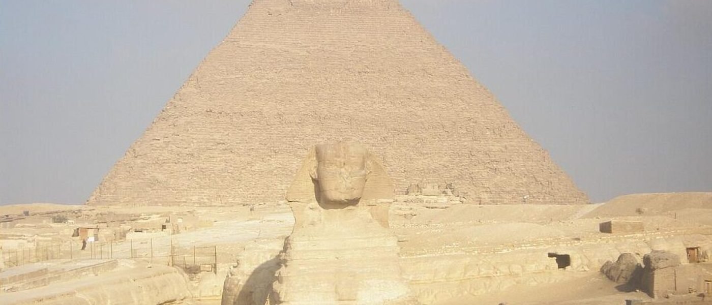voyager en Égypte en octobre, pyramides de Gizeh et Sphinx